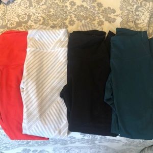 Leggings bundle! Alo and Old Navy excellent condition